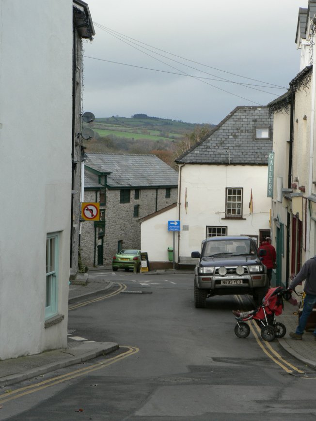 Just to give you a sense of place Hay is in Powys in Wales and is on gently undulating plains . It is known as the "town of books" due to inordinate number of independent bookshops there.  