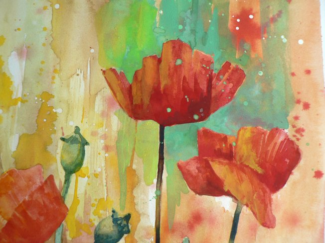 Pick the Poppy workshop to get to grips with expressing this favourite flower in watercolour and gouache!